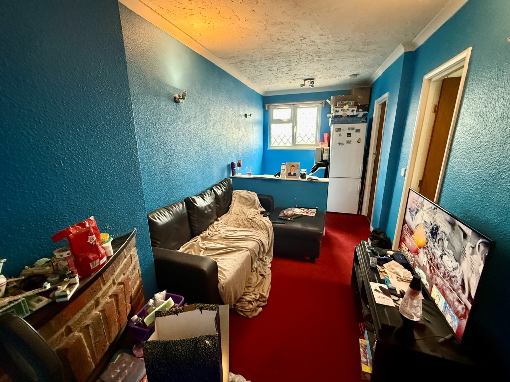 Lot: 48 - MIXED-USE INVESTMENT IN TOWN CENTRE - Flat 3 - Living room